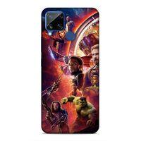 Realme C15 Uyumlu Kılıf BMovie (41) Tank Kılıf Süper Kahramanlar