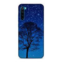 Xiaomi Redmi Note 8T Kılıf Gece Agaci Arka Kapak Silikon Koruma Full Koruyucu