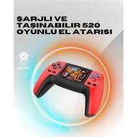 P5 Mini Retro Oyun Konsolu – Tak-çalıştır, 520 Hazır Oyun, Portatif Kullanım