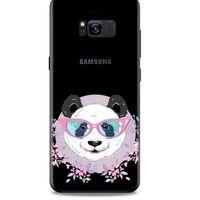 Zoologix (52) Samsung Galaxy S8 Plus Şeffaf Kılıf Silikon Desenli