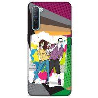 Sokak Modası 80 Oppo Reno 3 Kılıf Desenli Silikon