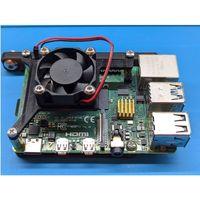 Raspberry Pi 4 Fan Montajı Düz 2.5 mm 3 Delikli (Bu ürün Sadece Plastik parçadır - Almadan Önce Soru Sorabilirsiniz)