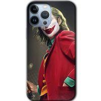 iPhone 13 Pro Kılıf HD Desen Baskılı Arka Kapak + Temperli Cam - Reel Joker