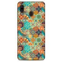 Ethnic Culture (62) Samsung Galaxy A20 Kılıf Silikon Kapak Desenli