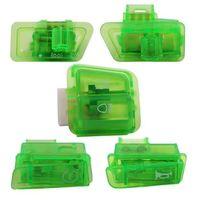 MONDİAL Mondial Düğme Seti (5Li) Yeşil/Şeffaf Rs/Rmz/Ft