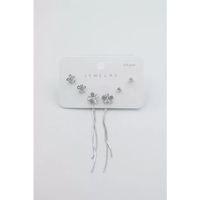 Çoklu Set Küpe - Gümüş