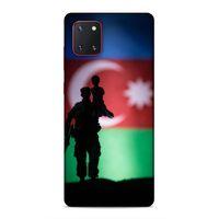 Samsung Galaxy Note 10 Lite Uyumlu Kılıf Azarbaijan (14) Lansman Kılıf Asker Bayrak