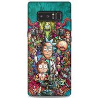 Samsung Galaxy Note 8 Uyumlu Kılıf Rick And Morty (32) Soft Silikon Kılıf Cronenberg Morty