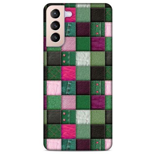 Lopard Samsung Galaxy S21 Plus Uyumlu Kılıf Patchwork (34) Slim Armor Kılıf