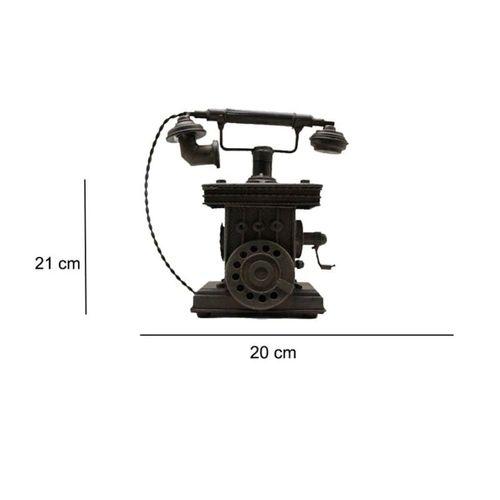 Dekoratif Metal Telefon