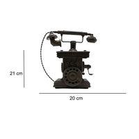 Dekoratif Metal Telefon
