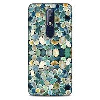 Nokia 7.1 Kılıf Baskılı Özel Seri Taşlı (48) Bumper Kılıf