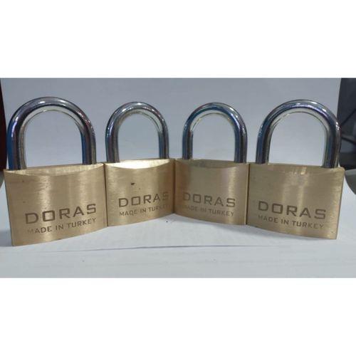 Ersa Doras 50 Mm 4 lü Sarı Pas Sistem Asma Kilit