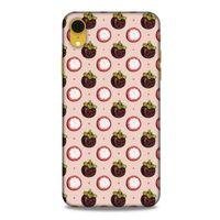 Frutix Mangosteen 03 Apple iPhone XR Kılıf Desenli Silikon