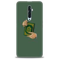 Oppo Reno 2Z Kılıf HD Baskılı Kılıf - Warning + Tam Ekran Koruyucu