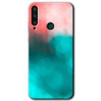 Potkal Hediye Fabrikası Huawei Y6P HD Baskılı Kılıf + 9D Tam Ekran Koruyucu - Flu Işık