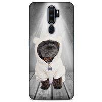 Oppo A9 2020 Kılıf Köpek Kıyafetleri (41) Tank Kılıf Affenpinscher Sweat