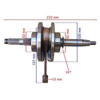 BİSAN Bisan Cub Lifan Pony Krank Komple