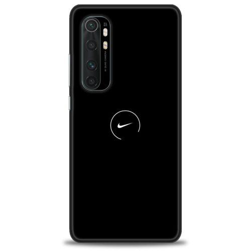 Xiaomi Mi Note 10 Lite Kılıf HD Baskılı Kılıf - Nike + Tam Ekran Koruyucu
