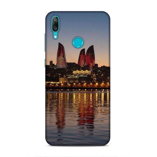 Huawei Y7 Prime 2019 Uyumlu Kılıf Azarbaijan (28) Arka Kapak Alov Kuleleri