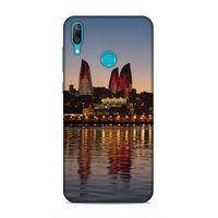 Huawei Y7 Prime 2019 Uyumlu Kılıf Azarbaijan (28) Arka Kapak Alov Kuleleri