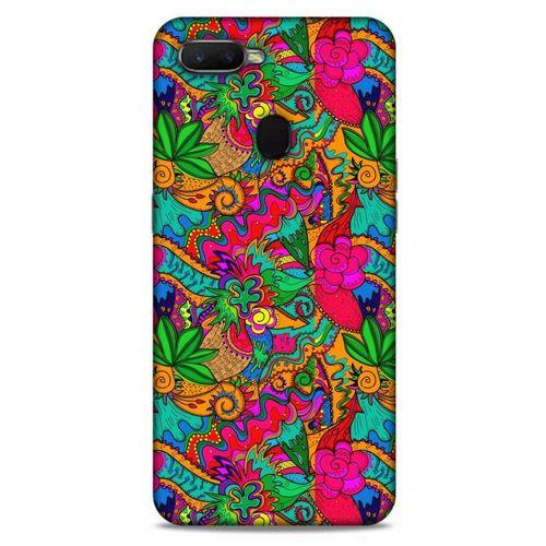 Graffitix (42) Desenli Silikon Kapak Oppo Ax7 Kılıf