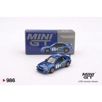 Mini GT Subaru Impreza WRC98 1998 Rally Monte-Carlo 3rd Place #3 975