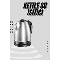 Kettle C F Tipi 220-240v Paslanmaz Çelik Elektrik Kablolu Otomatik Kapanma