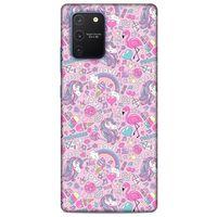 Animax Unicorn Prenses Samsung Galaxy S10 Lite Kılıf Desenli Silikon
