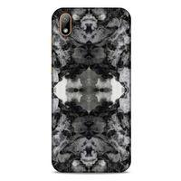 Mermer Desenli (48) Tema Bumper Kılıf Zümrüt Huawei Y5 2019 Kılıf