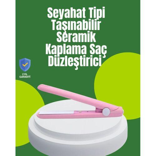 Yüzer Plakalı Kompakt Bukle Maşası – Elastik Tutuculu, Saç Dostu Profesyonel Tasarım