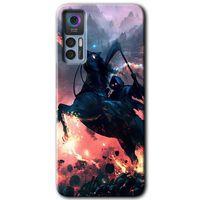 TCL 30 Kılıf HD Desen Baskılı Arka Kapak - Bloodhorne