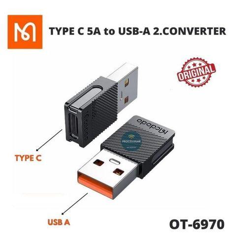 Mcdodo OT-6970 Type-C To Usb Dönüştürücü Adaptör Siyah
