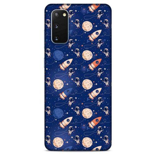 Samsung Galaxy S20 Uyumlu Kılıf Mavi Delisi (30) Silicone Case Galaksi