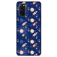 Samsung Galaxy S20 Uyumlu Kılıf Mavi Delisi (30) Silicone Case Galaksi