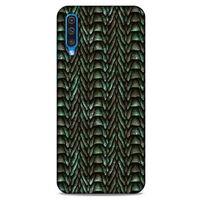 Samsung Galaxy A30s Kılıf Dragons (9) Kılıf Ejderha Cilt Açık Yeşil