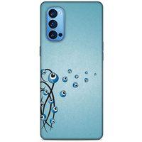 Nazarium (16) Desenli Silikon Kapak Oppo Reno 4 Pro Kılıf