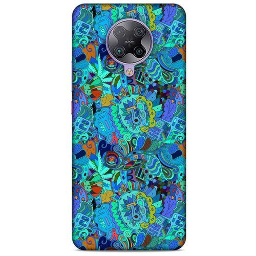 Graffitix (3) Desenli Silikon Kapak Xiaomi Poco F2 Pro Kılıf