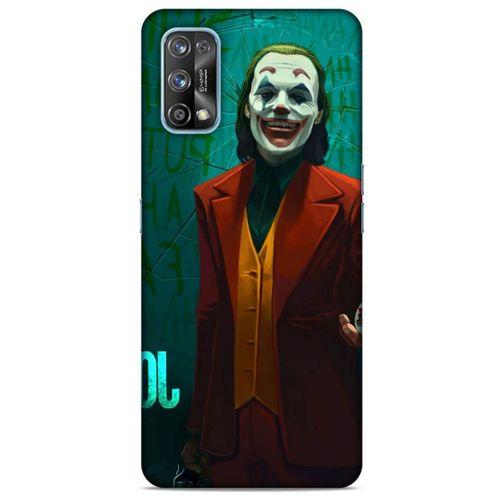 Realme 7 Pro Uyumlu Kılıf Joker (17) Tasarım Kılıf Yeşil Kırmızı