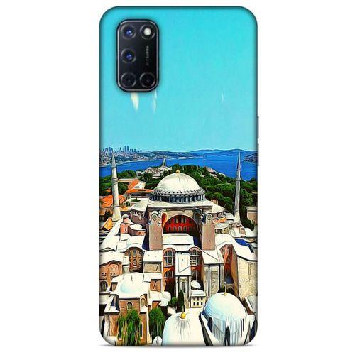 Oppo A92 Kılıf Dünya Mimarisi (10) Full Koruma Kılıfı Ayasofya