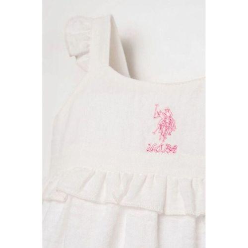 U.S.Polo U.S. Polo Elbise USB3033 Beyaz