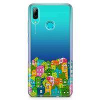 Huawei Y9 2019 Kılıf Bizim Mahalle Arka Kapak Koruma Desenli Full Koruyucu
