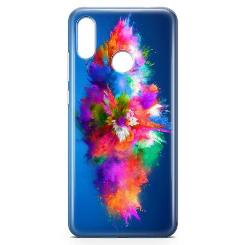Huawei Y9 2019 Kılıf Toz Bombası Arka Kapak Koruma Desenli Full Koruyucu