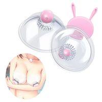 BUNNY Uzaktan Kumandalı Göğüs ve Klitoris Uyarıcı 2 in 1 Titreşimli Vibratör