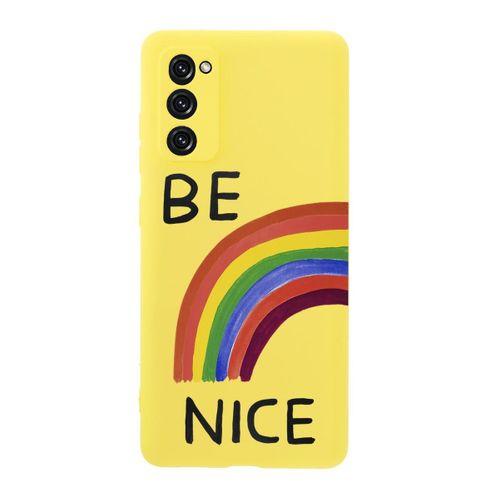 Samsung S20Fe Be Nice Premium Silikonlu Telefon Kılıfı