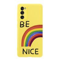 Samsung S20Fe Be Nice Premium Silikonlu Telefon Kılıfı