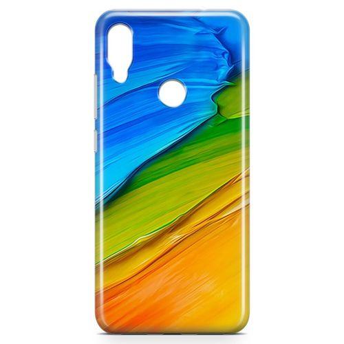 Xiaomi Redmi Note 7 Pro Kılıf Tempere Arka Kapak Koruma Desenli Full Koruyucu