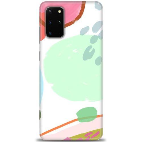 Samsung Galaxy S20 Plus Kılıf HD Baskılı Kılıf - Benekli + Tam Ekran Koruyucu