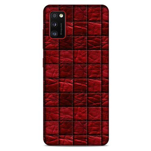 Lopard Samsung Galaxy A41 Uyumlu Kılıf Patchwork (12) Koruyucu Silikon