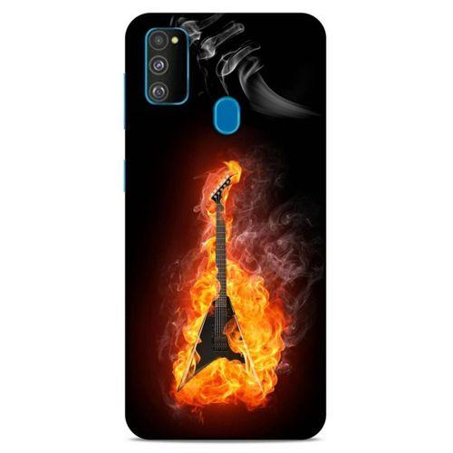 Lopard Samsung Galaxy M30s Uyumlu Kılıf FireX (12) Koruyucu Silikon Elektro Gitar
